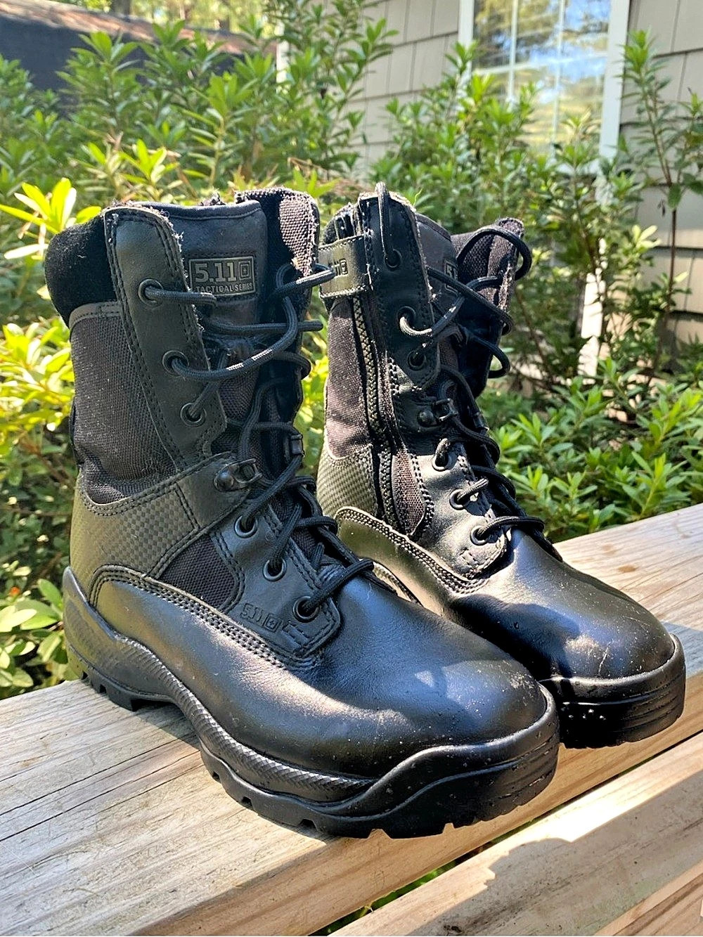 5.11 Tactical ATAC Storm 8" Side-Zip Black Boots US 7